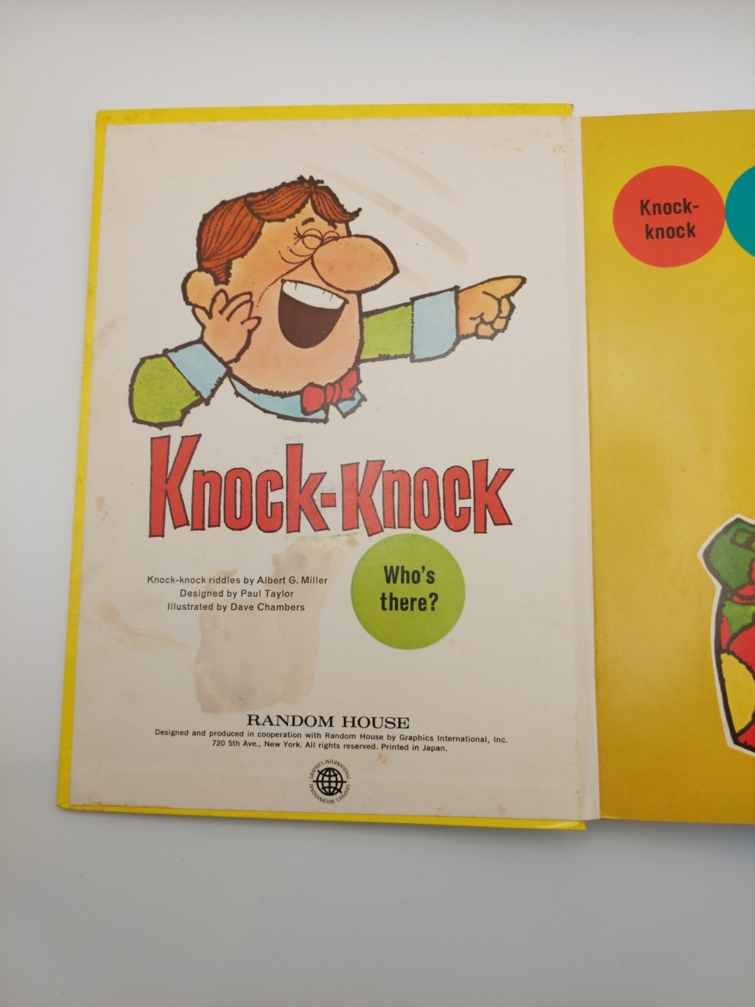 ? Pop?Up Knock Knock – Random House #20 (Used, Late 1970s Printing)