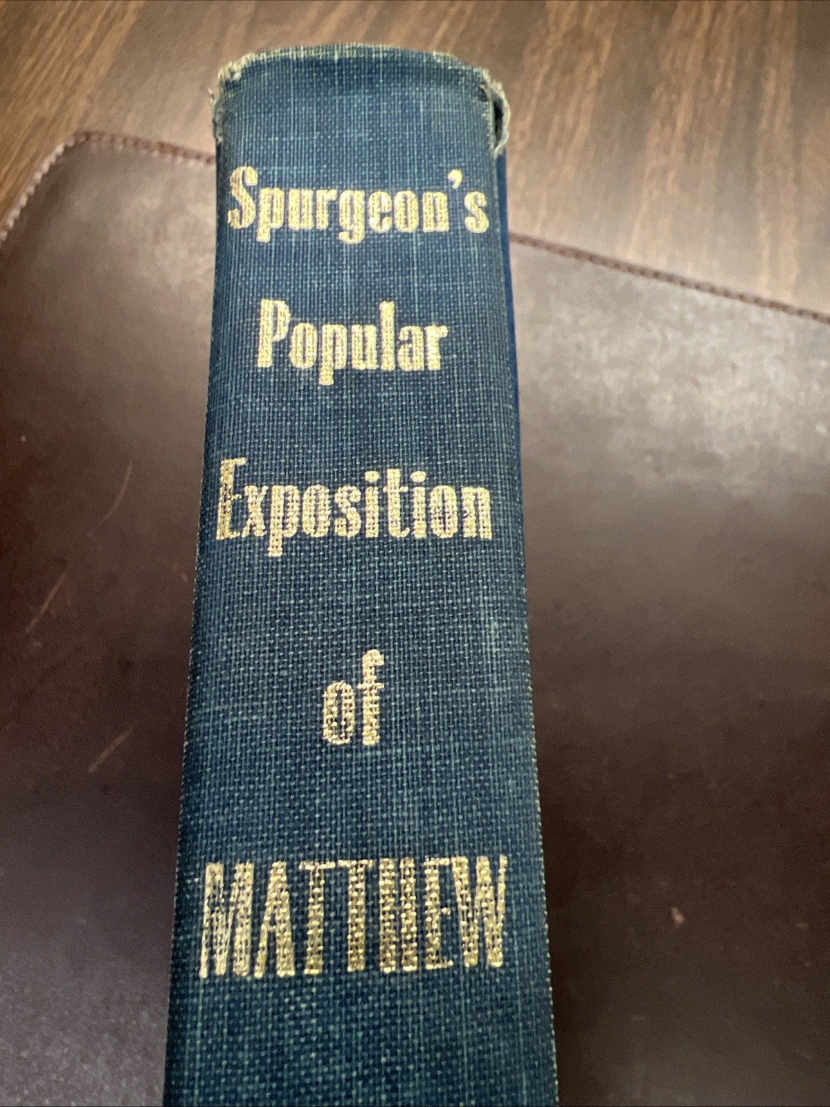 CH Spurgeon’s Popular Exposition of Matthew | VTG 1962 Reprint From 1893 HC