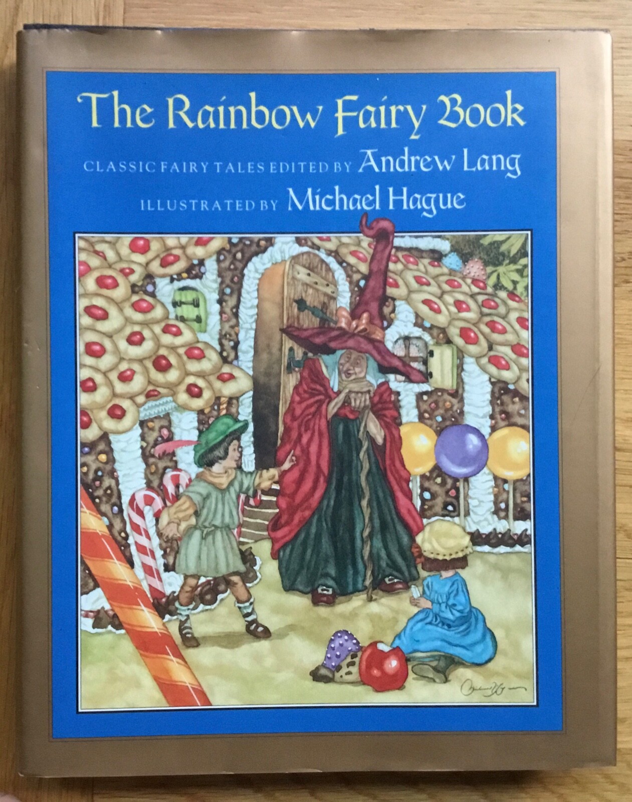 VG 1993 HC in DJ First Edition Rainbow Fairy Tales Andrew Lang Art Michael Hague