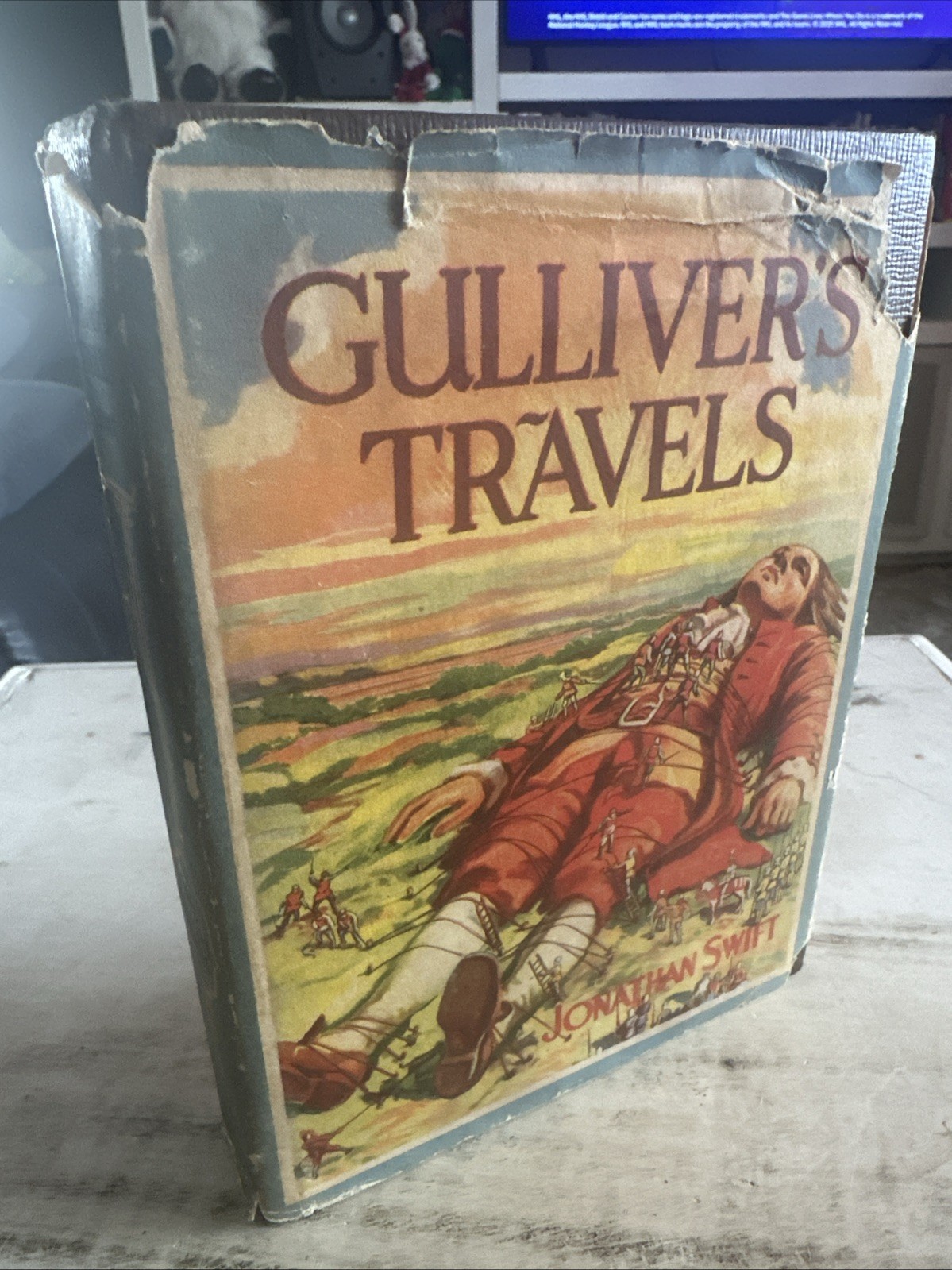 Gulliver’s Travels – Jonathan Swift Illustrated Vintage Hardcover 1940