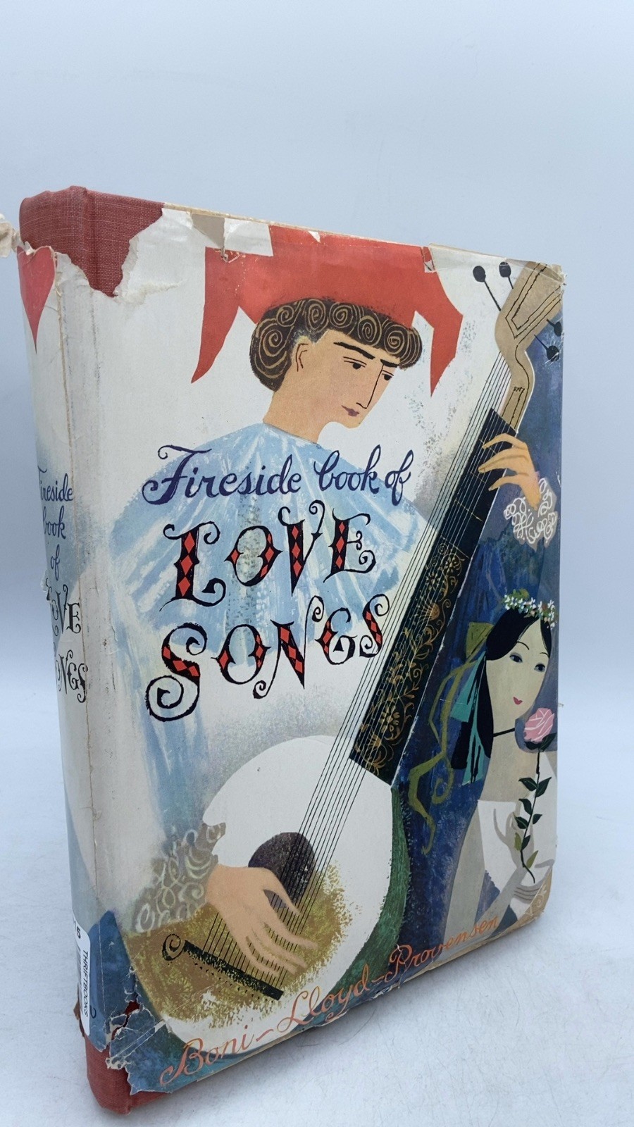 Fireside Book of Love Songs Margaret Bradford Boni Hardcover 1954
