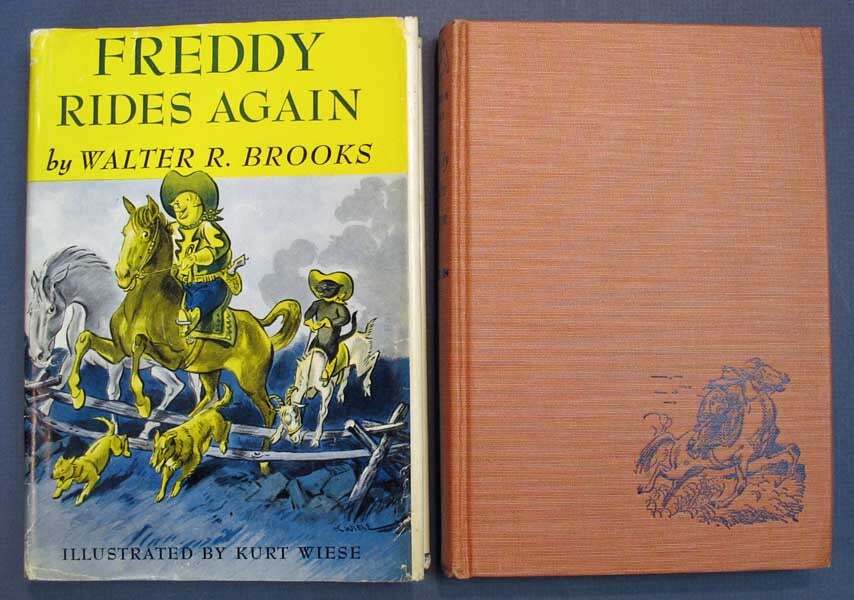 Walter Brooks, ollin 1186 1958 / FREDDY RIDES AGAIN 1st Edition 1952