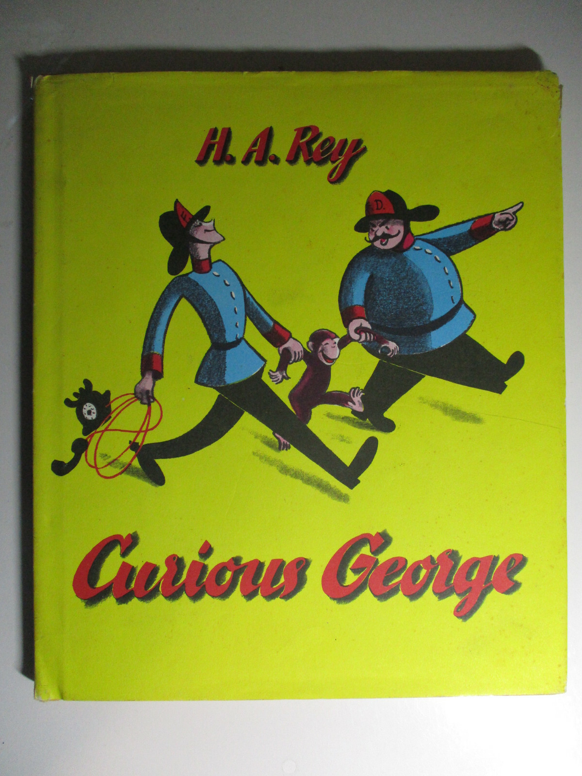 Curious George, H A Rey, DJ, 34th Printing, 1980s Edition