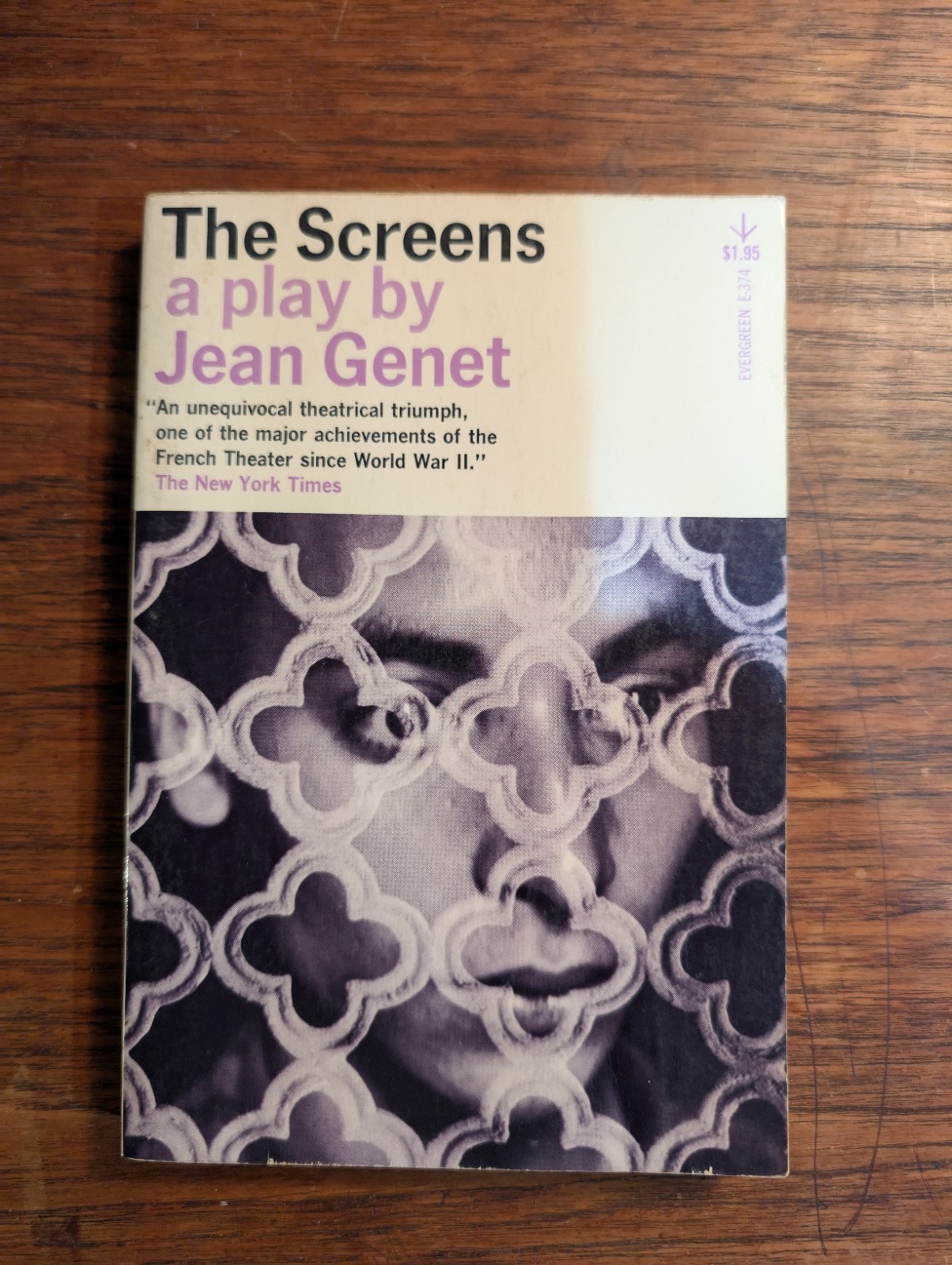 The Screens (1962) Jean Genet 1st Printing A Play In Seventeen Scenes