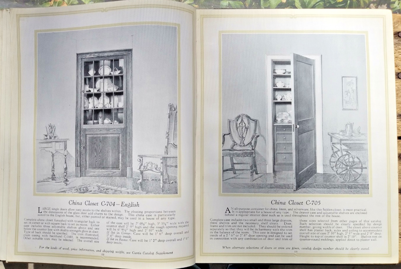 Architectural Interior Exterior Woodwork 1920 Millwork Cabinetry Door Window