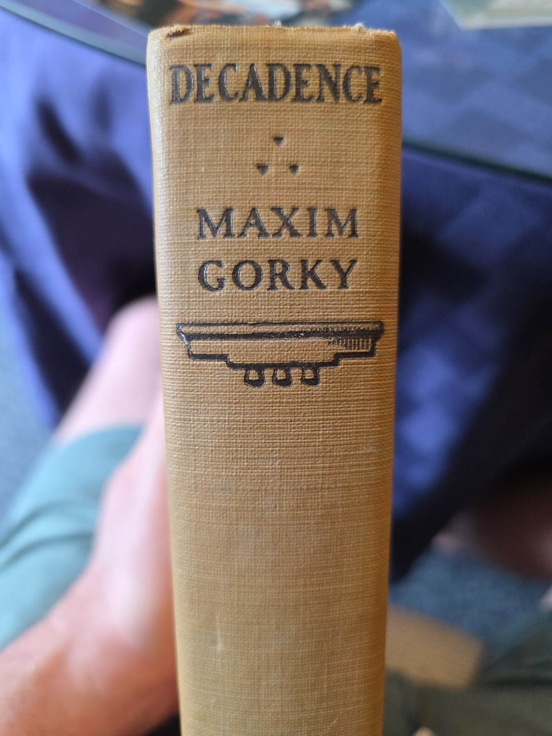 Decadence, Maxim Gorky (Hdbk 1927, Robert M. McBride & Co) 1st American Edition!