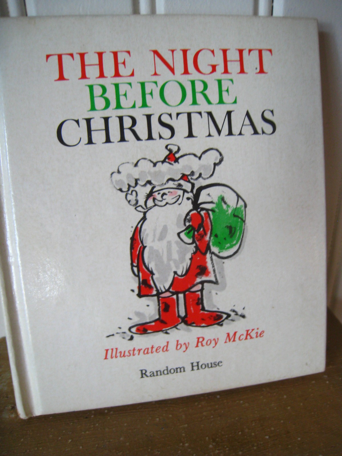 The Night Before Christmas Illustrated by Roy McKie 1963 HC/DJ Random House