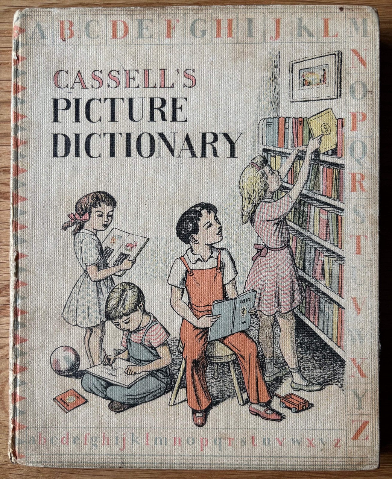 John Buckland-Wright CASSELL’S PICTURE DICTIONARY 1952, 1st Ed Mary Waddington I