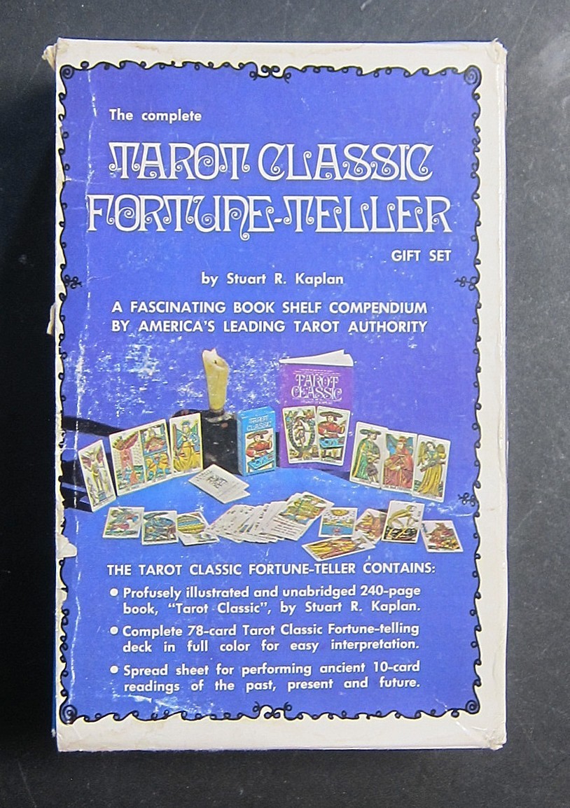 Tarot Classic Fortune Teller Gift Set by Stuart R. Kaplan / Deck, Book, Spread