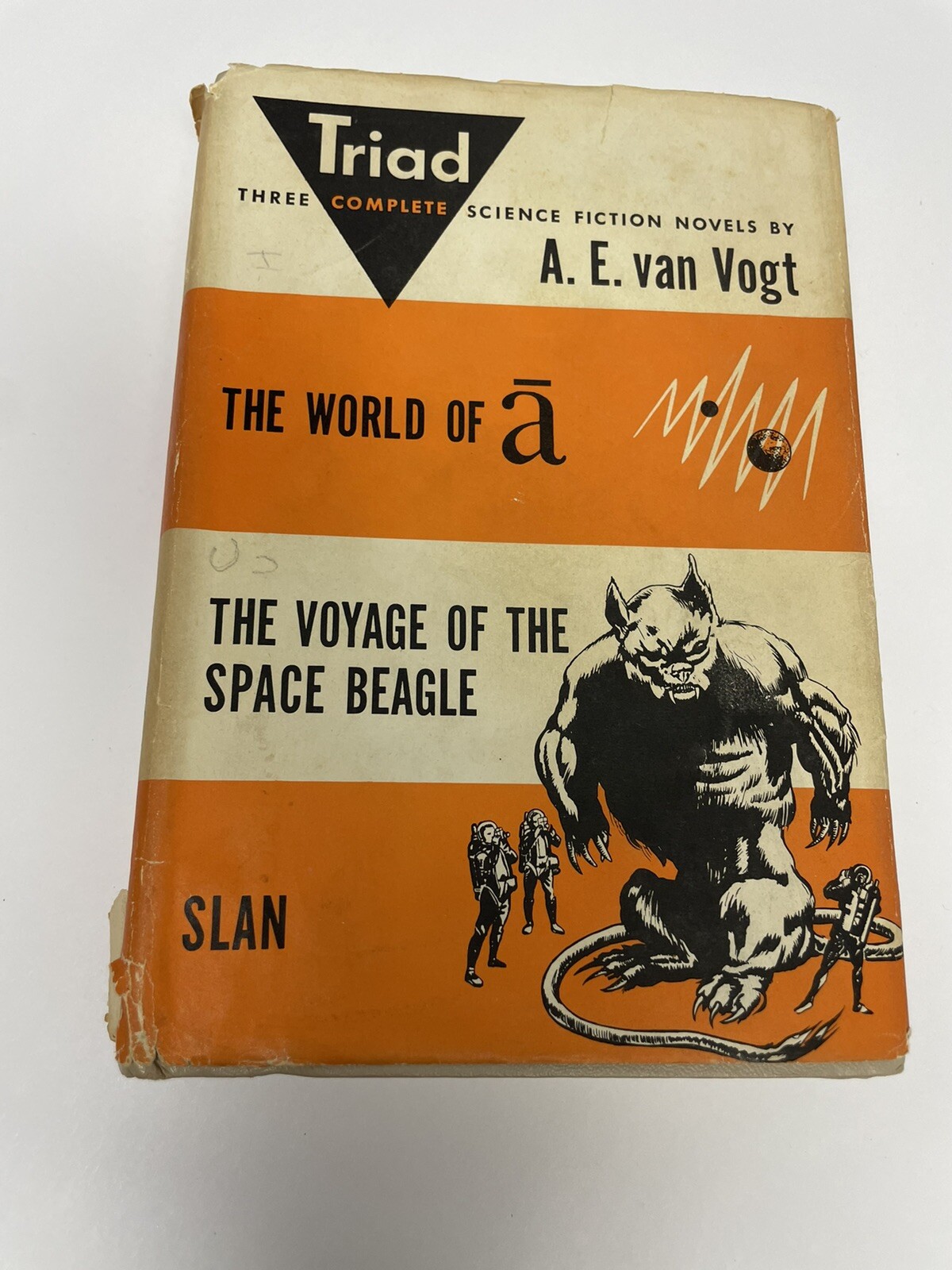 Triad Three Complete Science Fiction Novels by A.E. Van Vogt BCE 1959