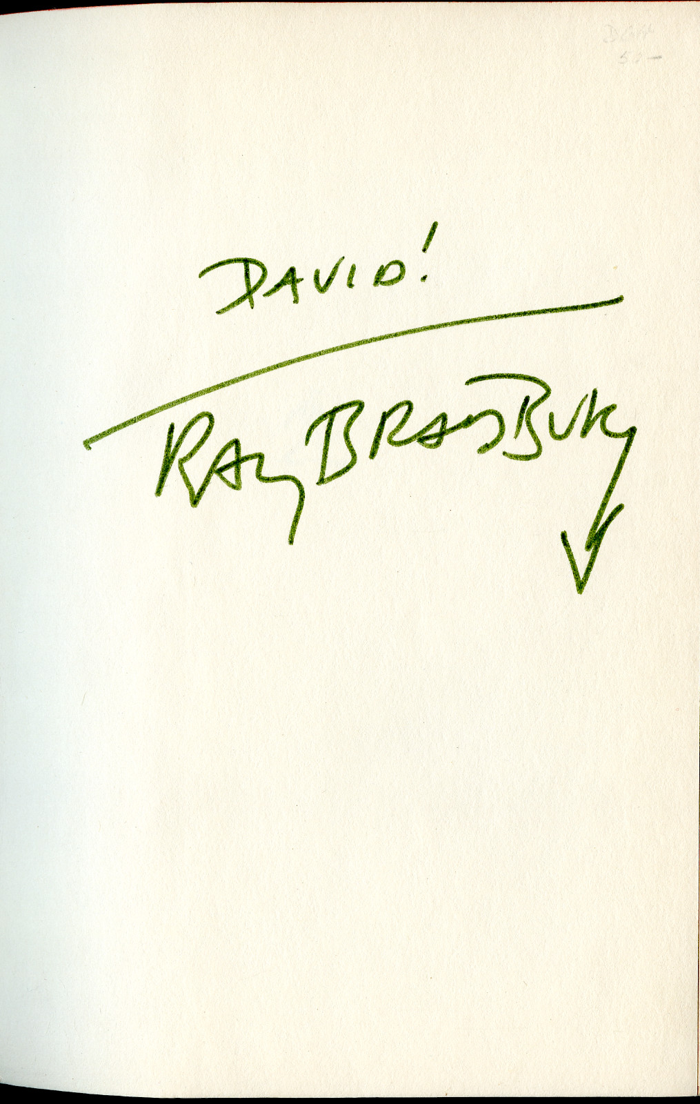 RAY BRADBURY S. 1st EDITION 1st PRINTING & DJ OF SOMETHING WICK THIS WAY COMES