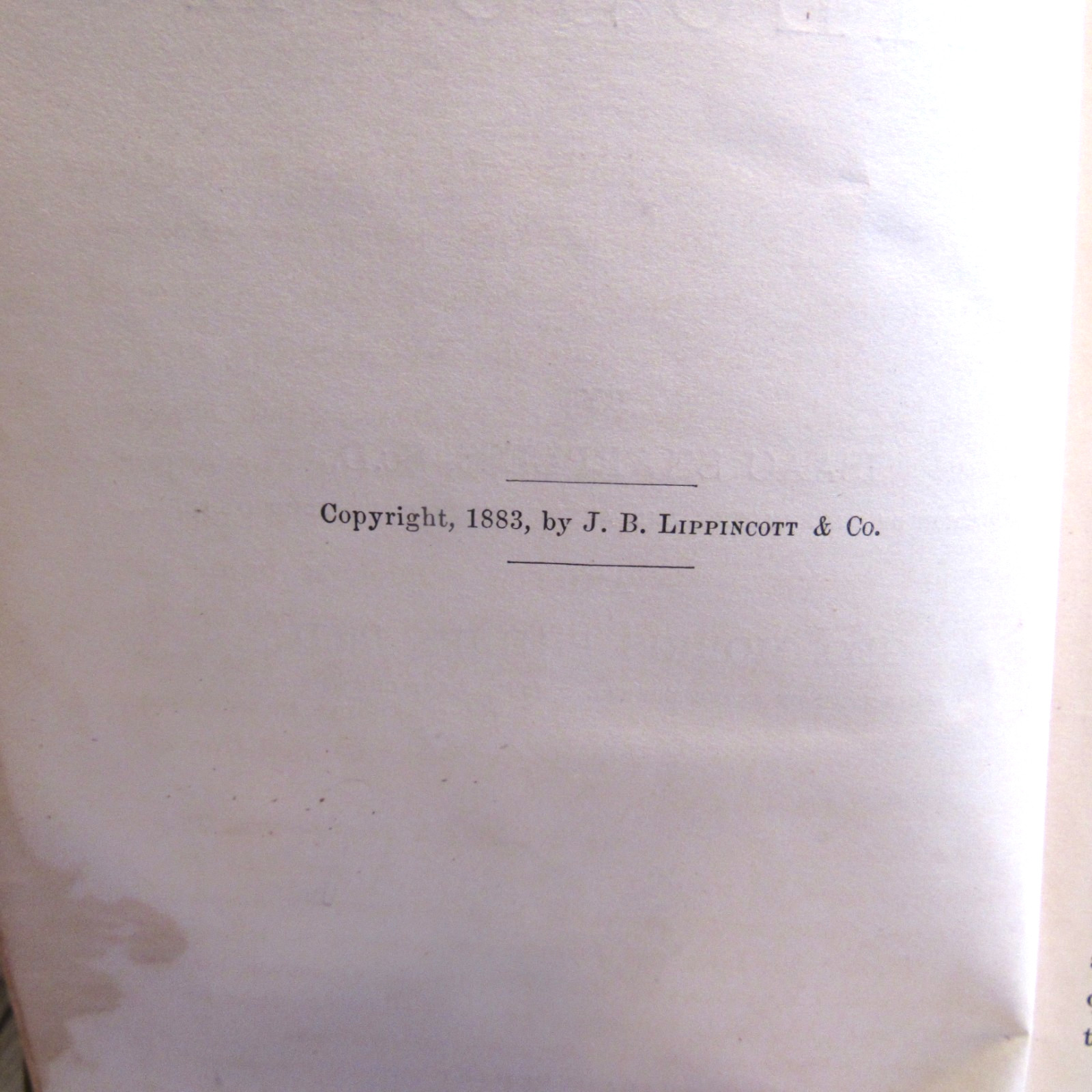 vtg Lippincott’s Science Series Natural Philosophy Sharpless and Philips 1883