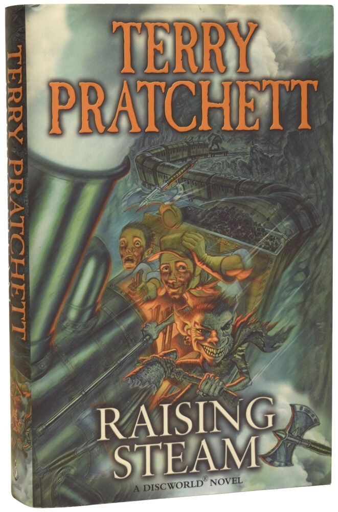 Terry PRATCHETT, Sir / Raising Steam A Discworld Novel Signed 1st Edition