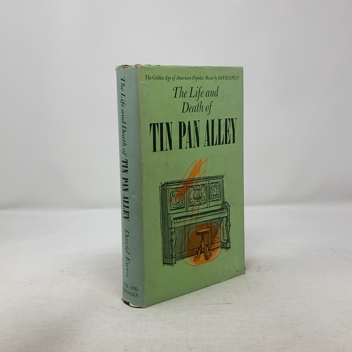 The Life and Death of Tin Pan Alley by David Ewen HC First Edition Very Good 19