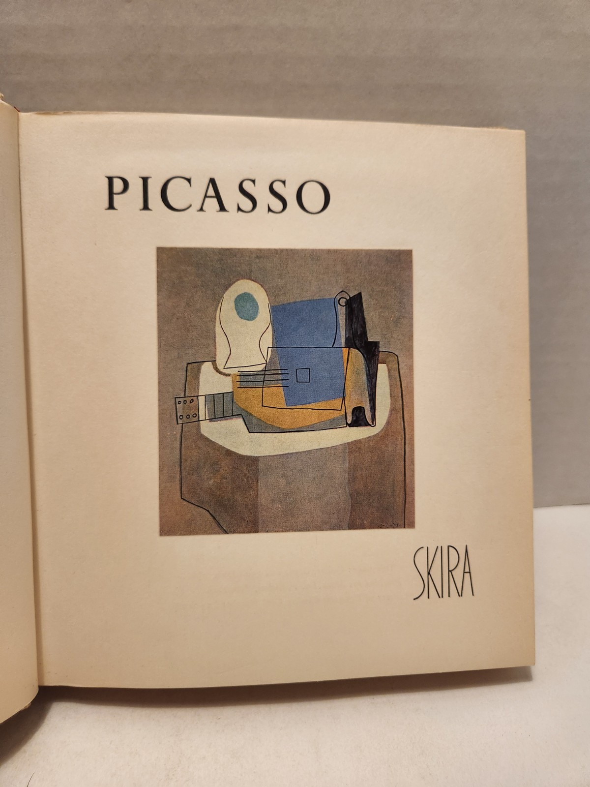 Pablo Picasso 1953 Albert Skira First Edition Switzerland HCDJ Color Plates