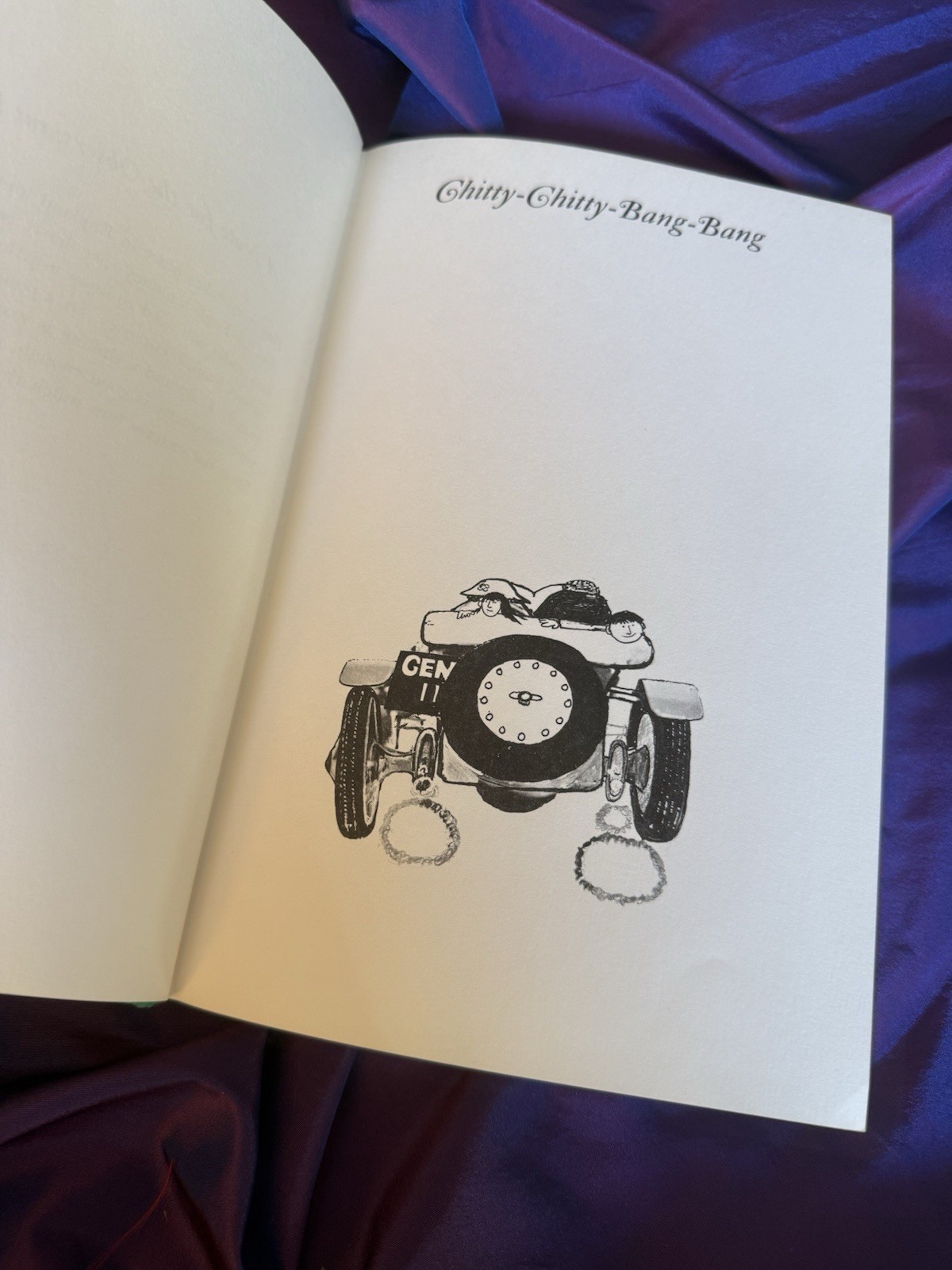 Ian Fleming’s ‘Chitty Chitty Bang Bang’ 1964 1ST Ed/1ST Print Illustrated HCDJ