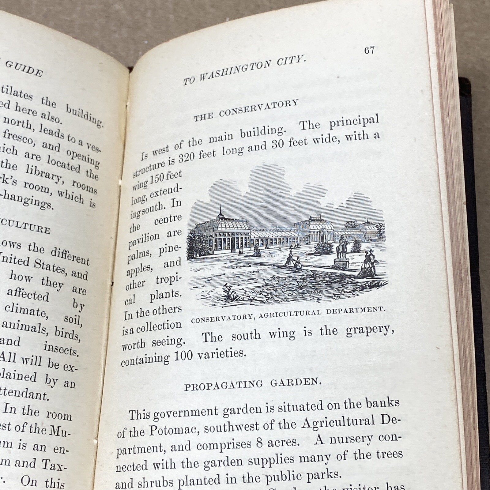 1875 Morrisons‘ Strangers‘ Guide For Washington City (Washington D.C.)