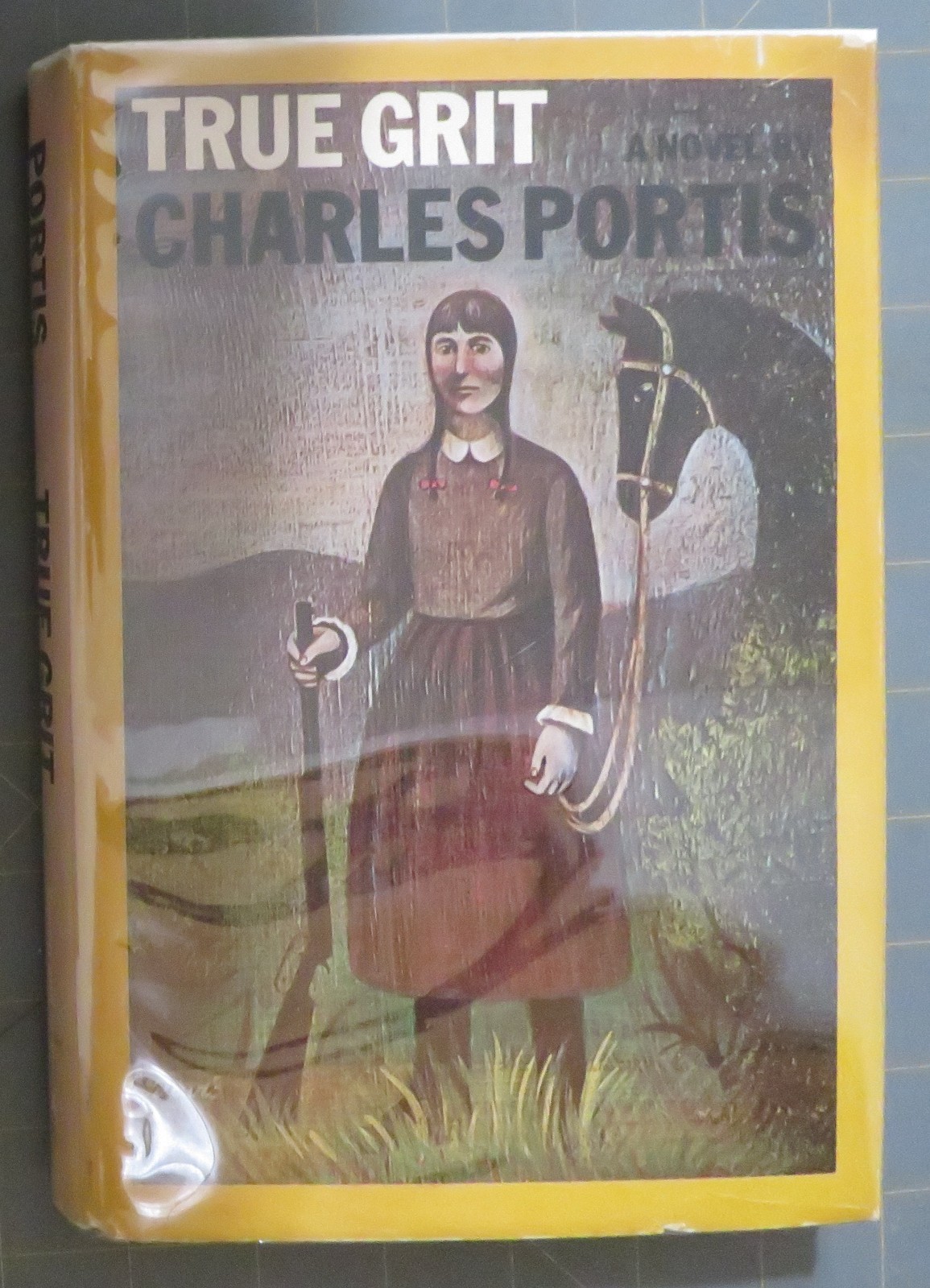 true grit by portis hardcover w/jacket book club edition