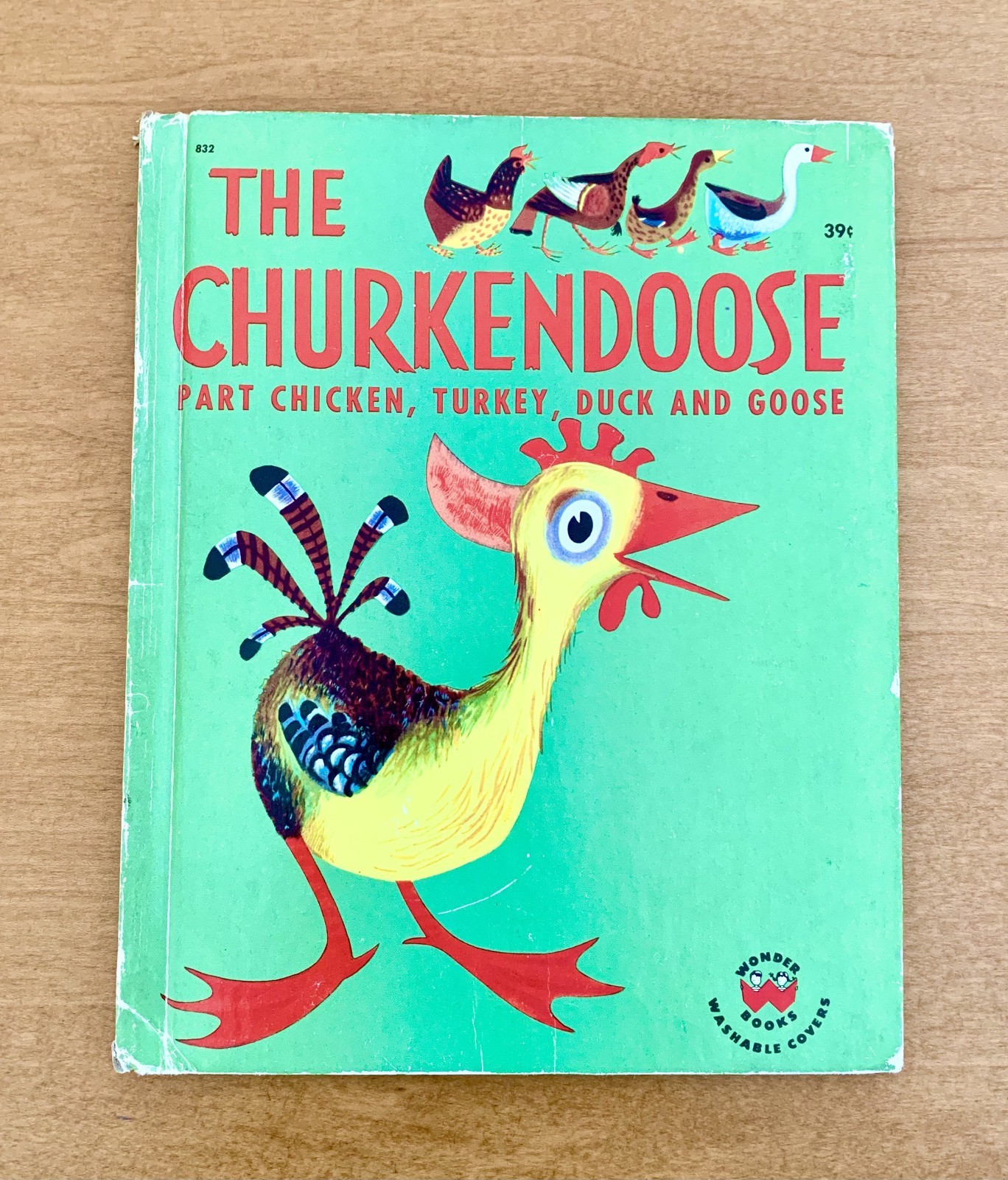 The Churkendoose Vintage Berenberg & Cunningham 1946 Wonder Book