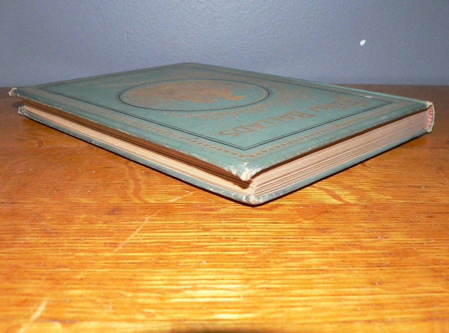 Antique 1882 Farm Ballads Illustrated Ornate HC Poetry Book by Will Carleton