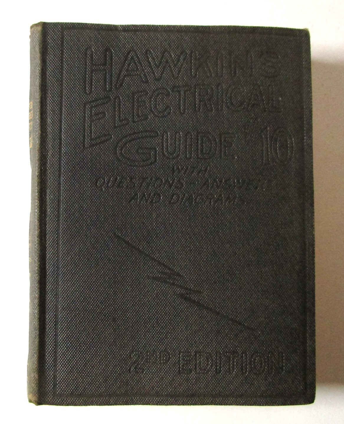 Hawkins Electrical Guide #10 2nd (1917) Edition, 1923 Printing Theo Audel & Co.