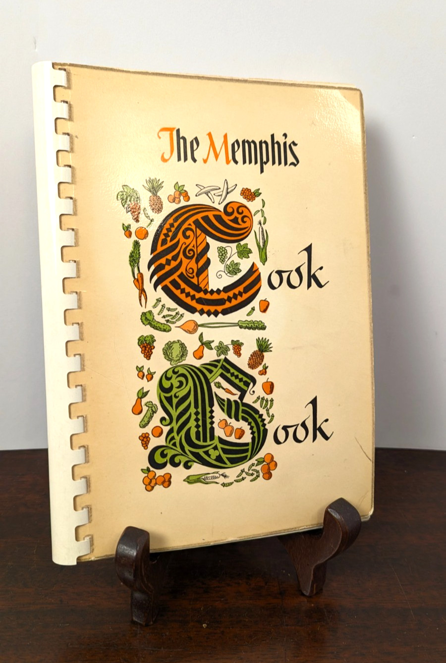 The Memphis Cook Book Junior League Memphis 1959 Seventh Printing Spiral Bound