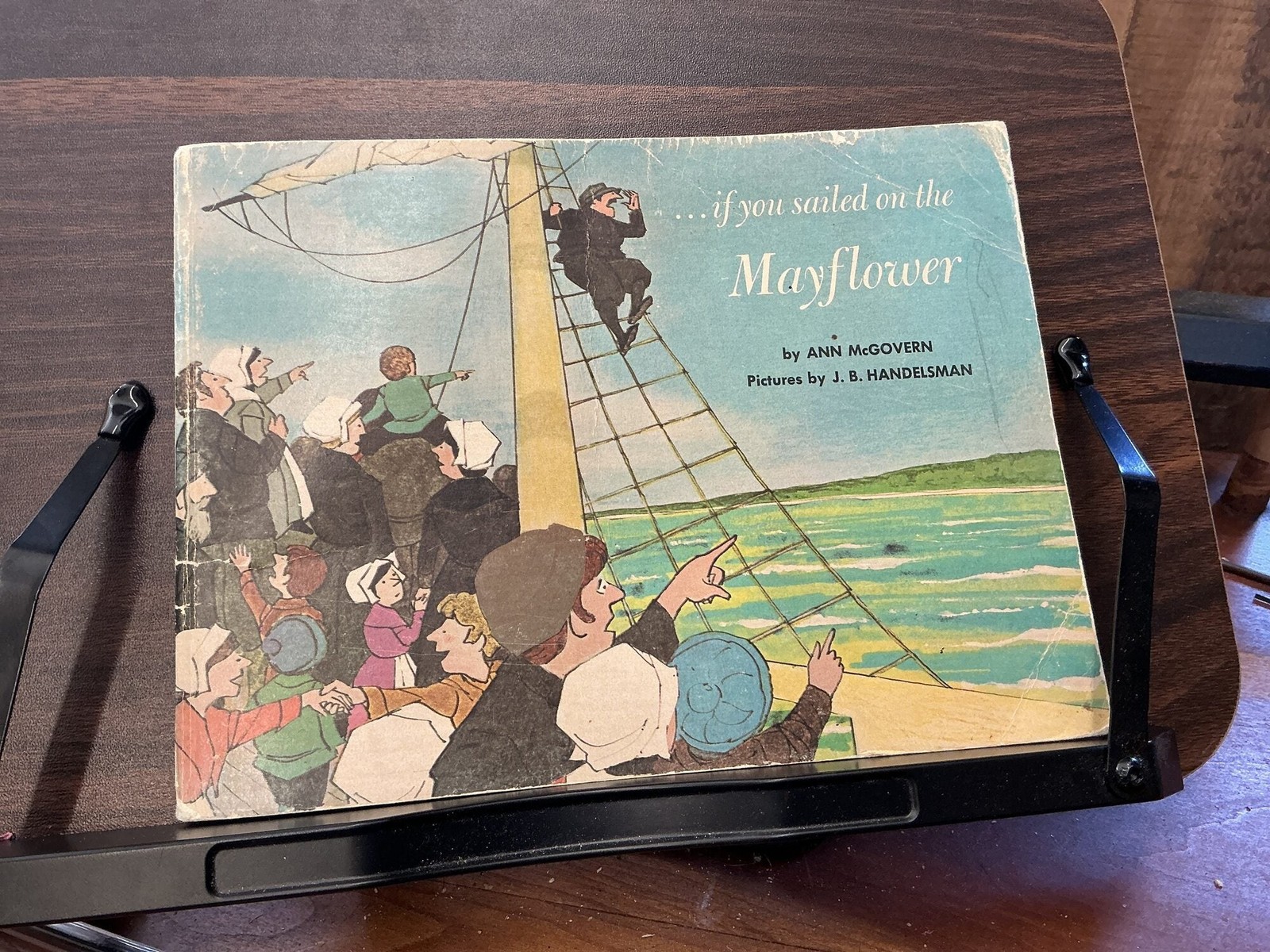Ann McGovern / if you sailed on the Mayflower 1969