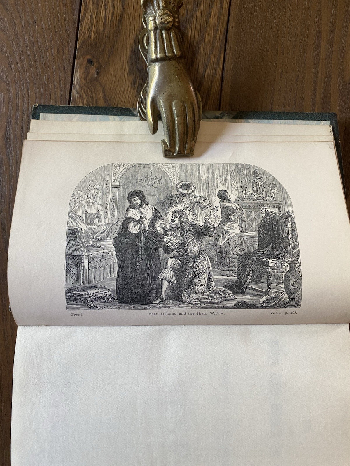 The Wits and Beaux of Society 2 Volumes Wharton c 1870 Quarter Leather