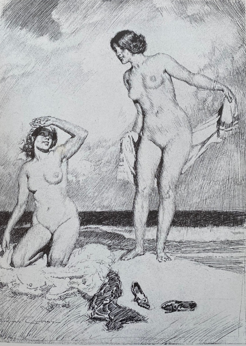 1974 PEN DRAWINGS NORMAN LINDSAY with 56 PLATES, FREE EXPRESS AUST