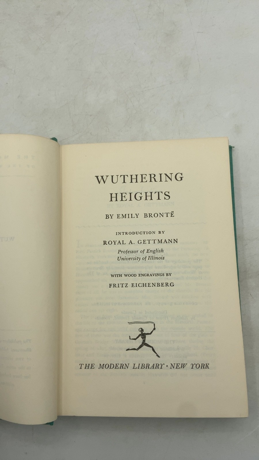 Wuthering Heights Emily Brontë Hardcover 1950