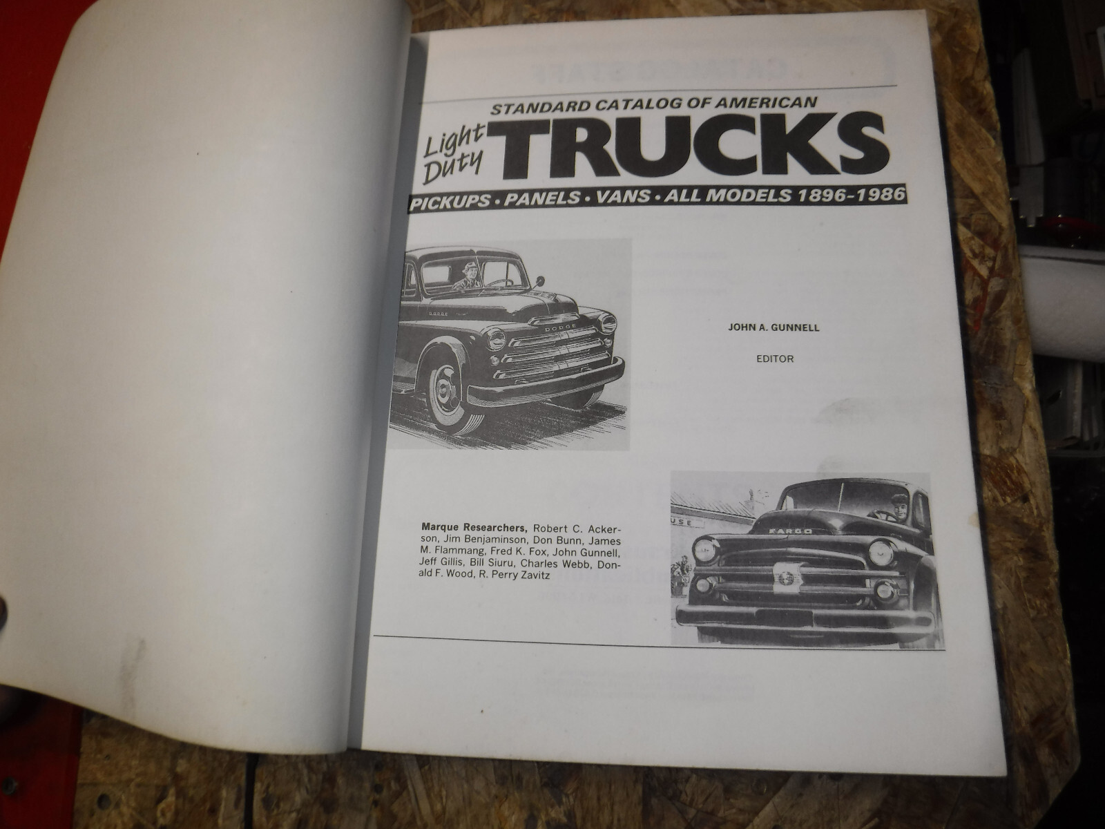 Standard Catalog of American Light Duty Trucks by Krause Publications 1987