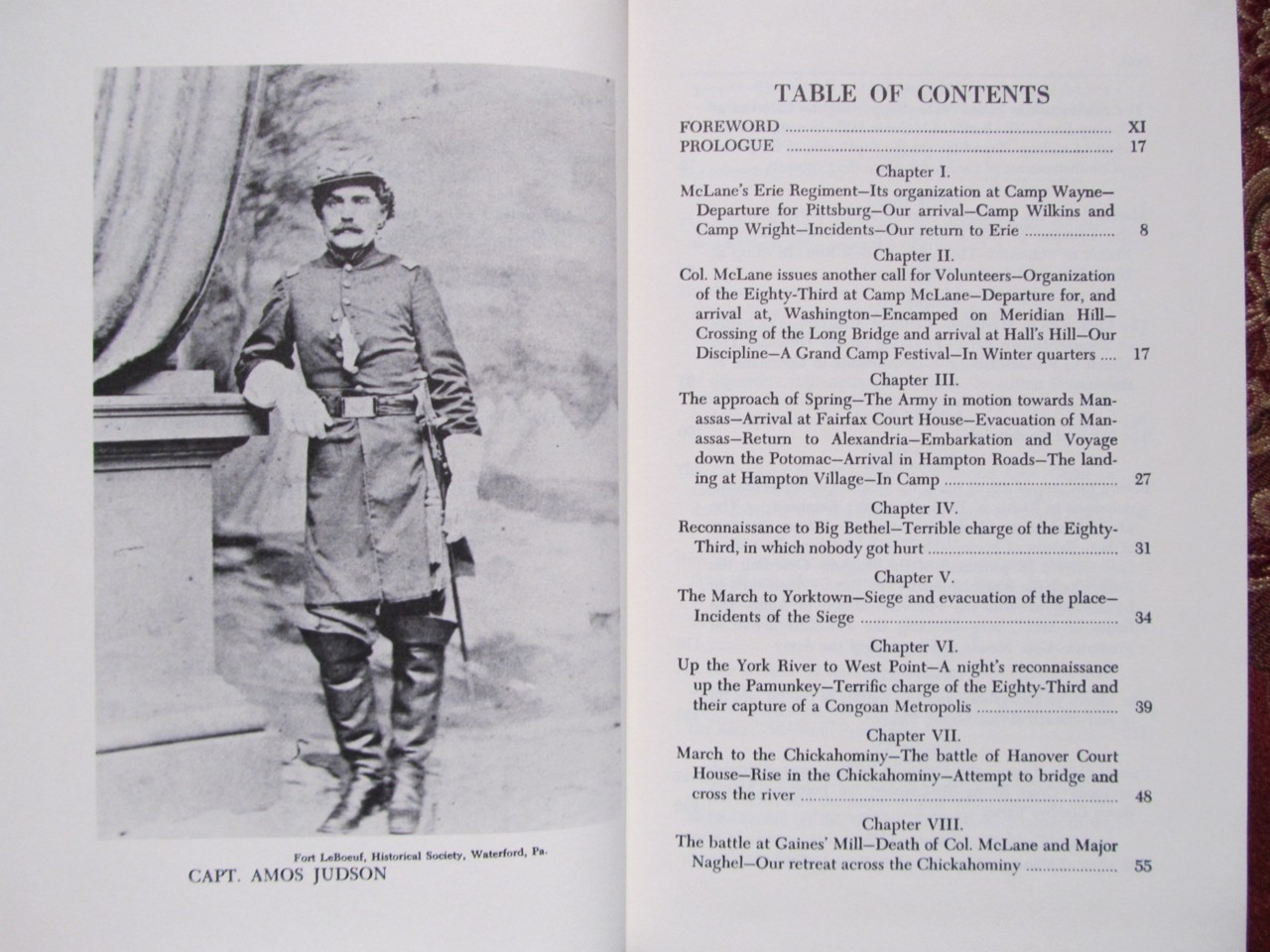 EIGHTY THIRD REGIMENT PENNSYLVANIA VOLUNTEERS – CIVIL WAR – BRAND NEW IN WRAP