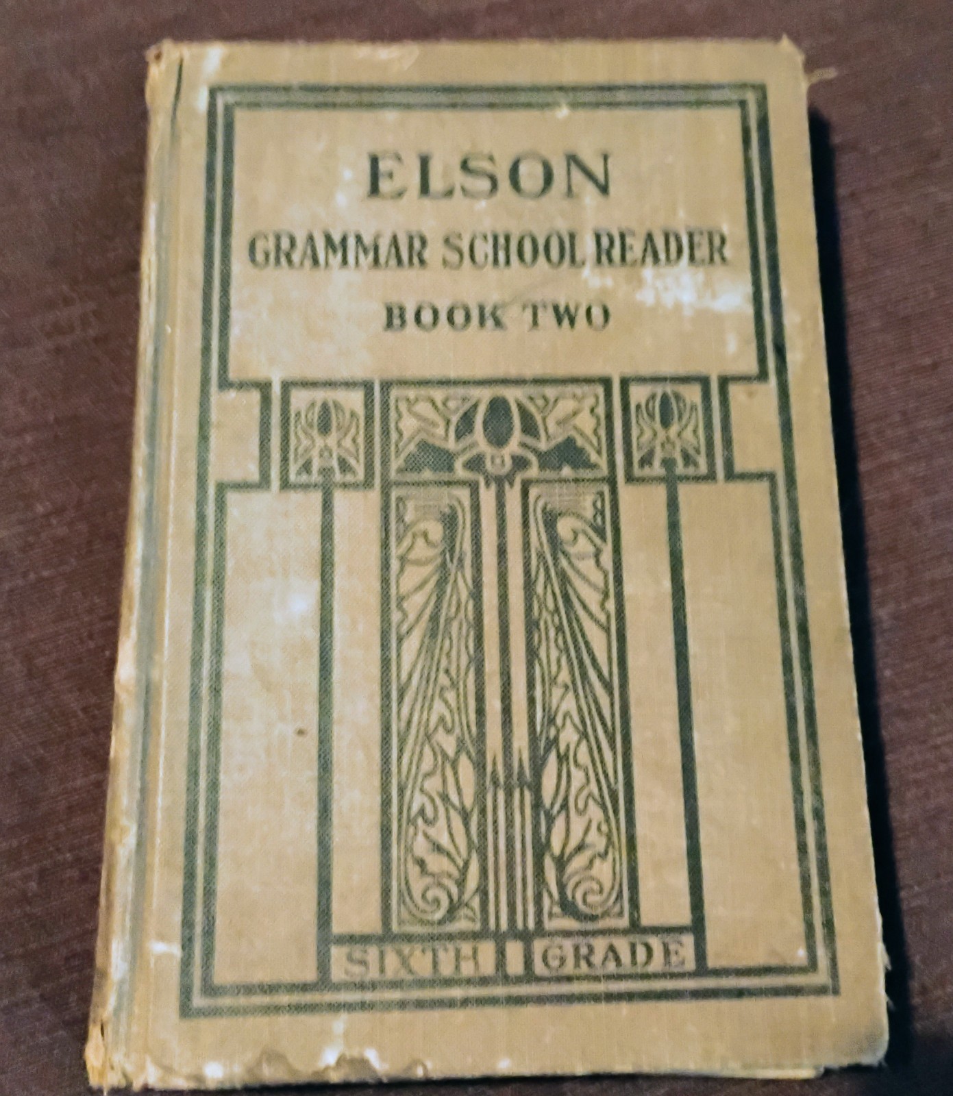 1909 Elson Grammer School Reader Book 2 Sixth Grade Decent Condition