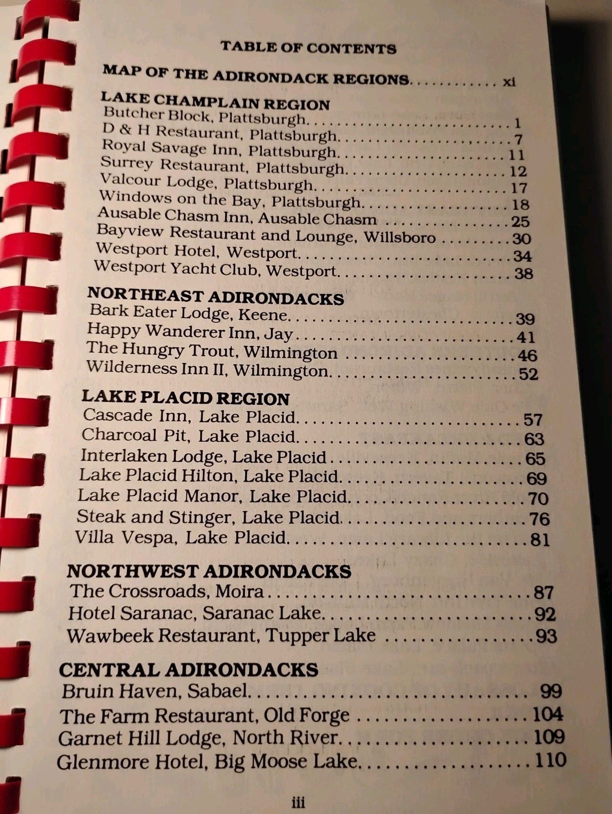 SIGNED 1st Ed TASTES OF THE ADIRONDACK RESTAURANTS Sue Schilidge Cookbook NY