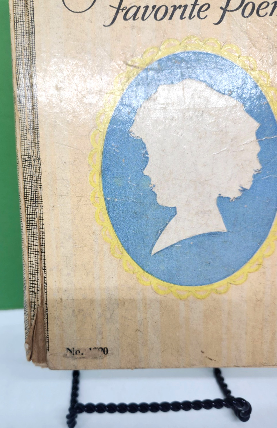 Shirley Temple’s Favorite Poems HC Book 1936 Original Missing Pages 1-18