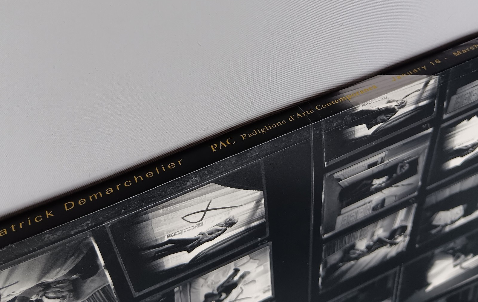 Demarchelier CONTACT SHEETS ‚Padiglione d’Arte Contemporanea‘ 2000 LOT OF 15