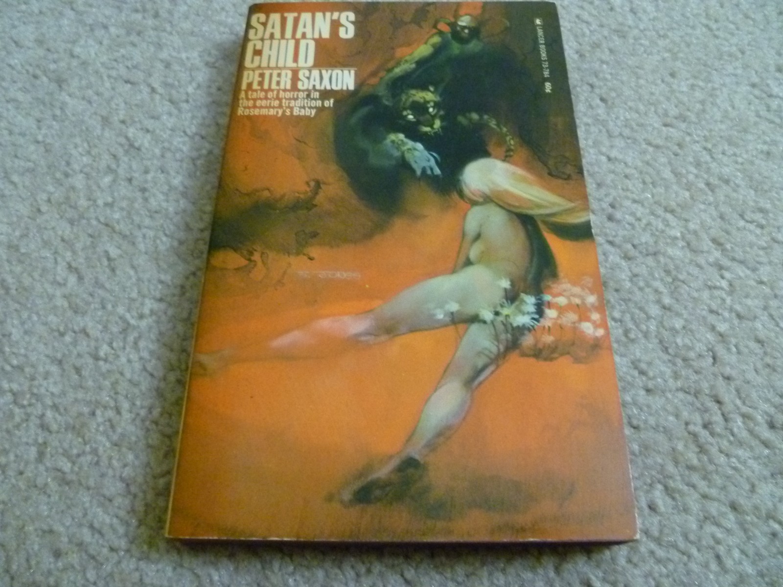 Satan’s Child PB Peter Saxon 1968 Occult Horror Paperbacks from Hell
