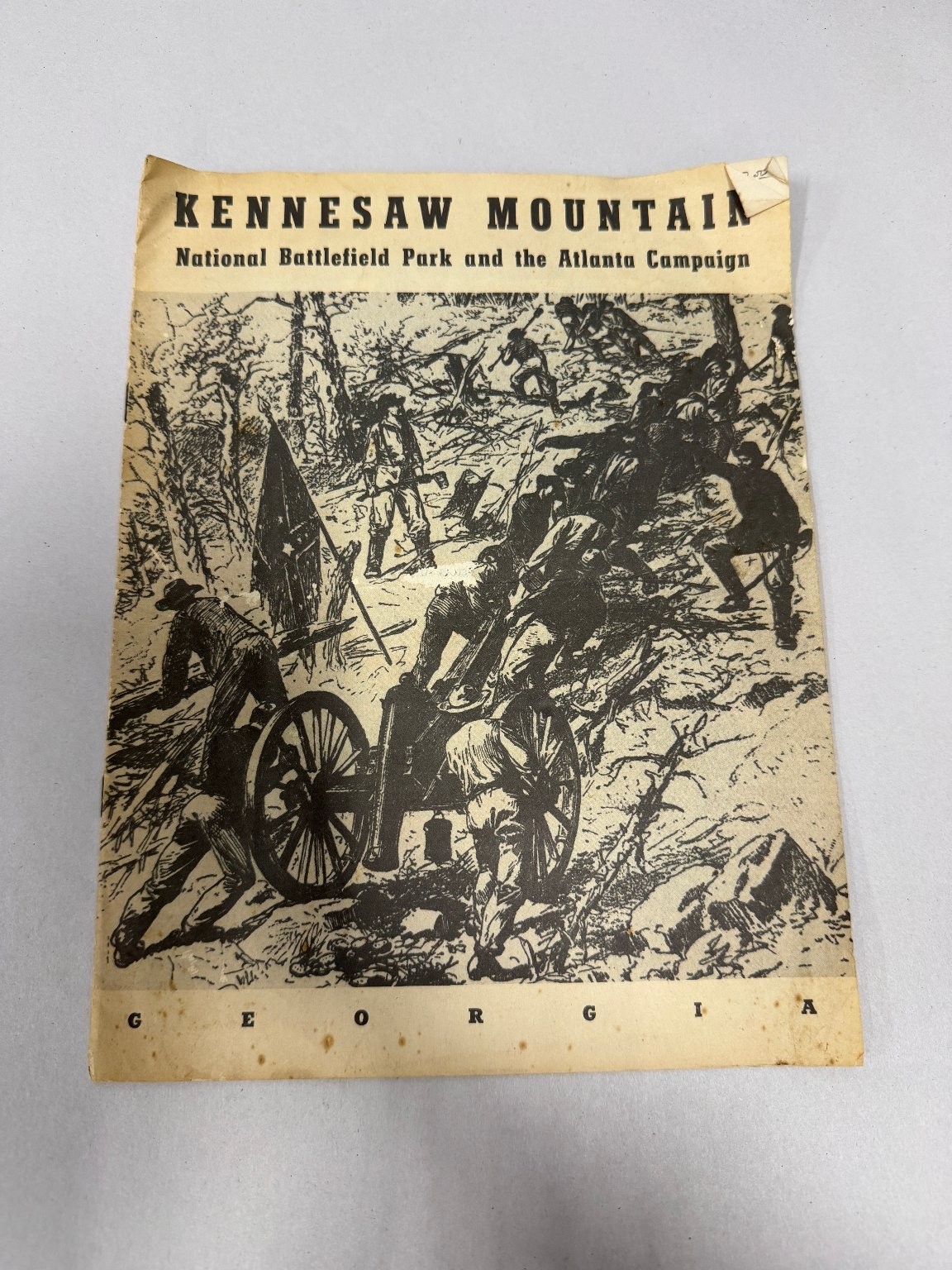 Kennesaw Mountain National Battlefield Park Atlanta Campaign 1961 Booklet