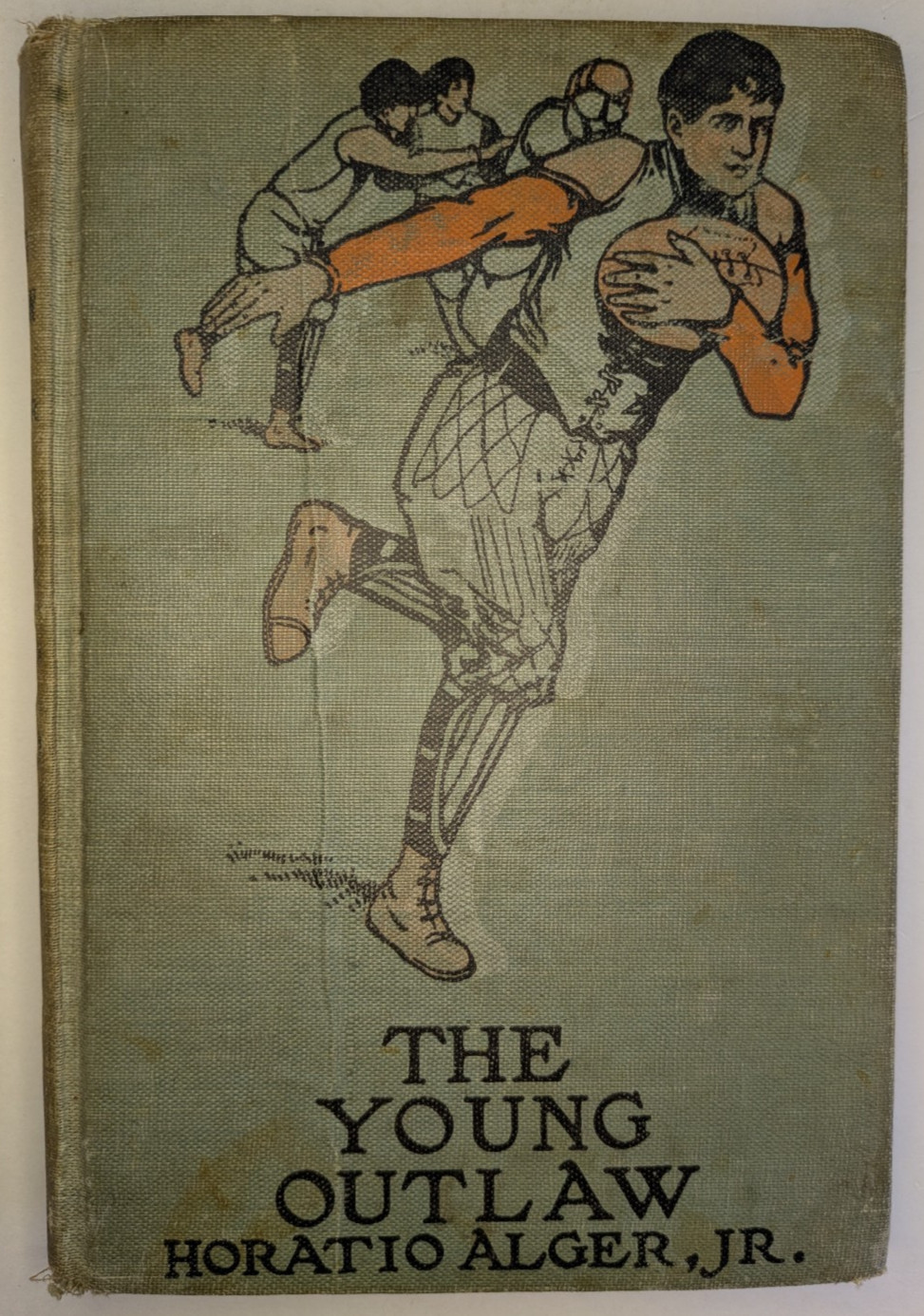 The Young Outlaw or Adrift in the Streets by Horatio Alger Jr (1909, NYBC, HC)