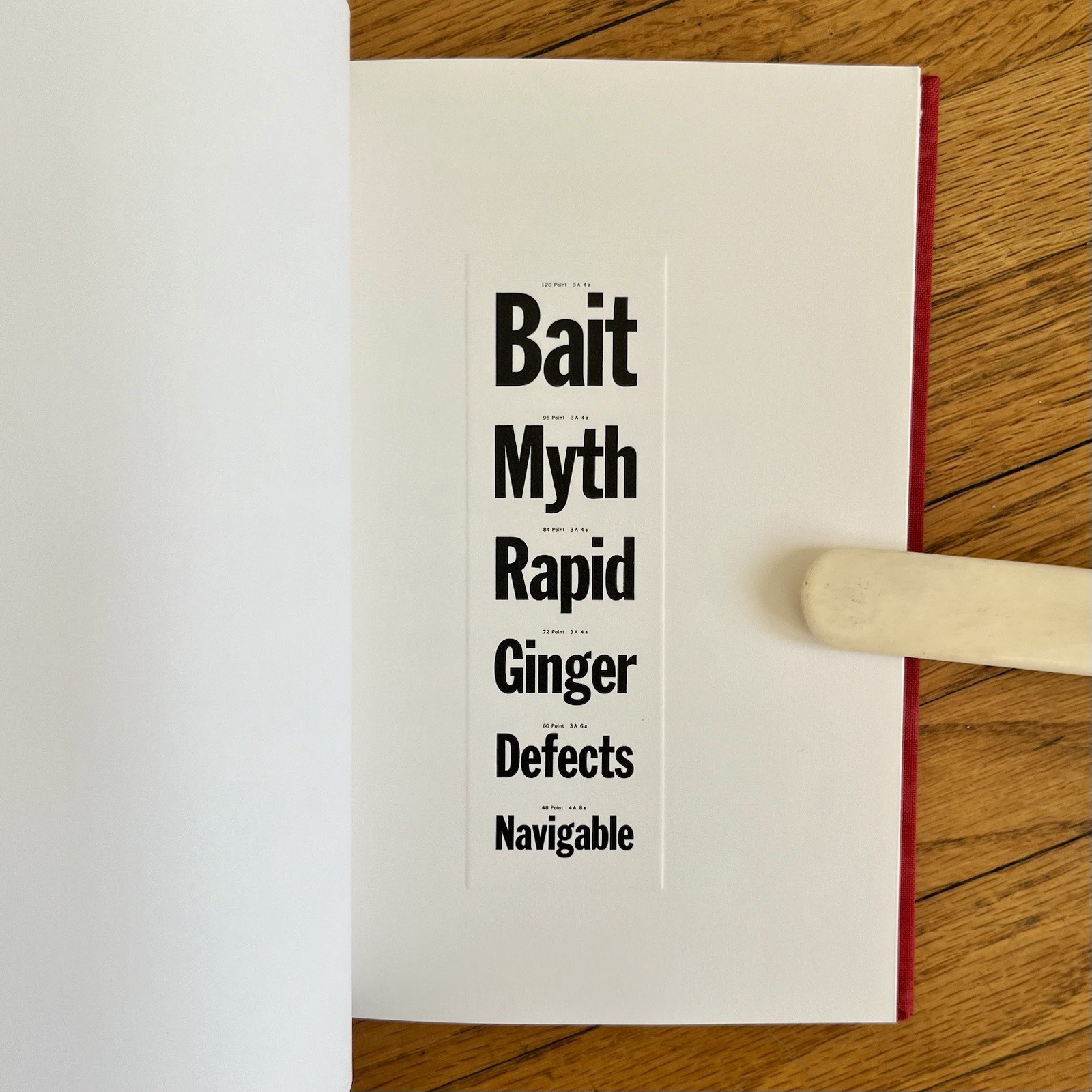 American Types (a) – Peter Wegner 1997 Signed Numbered Art Monograph Typography