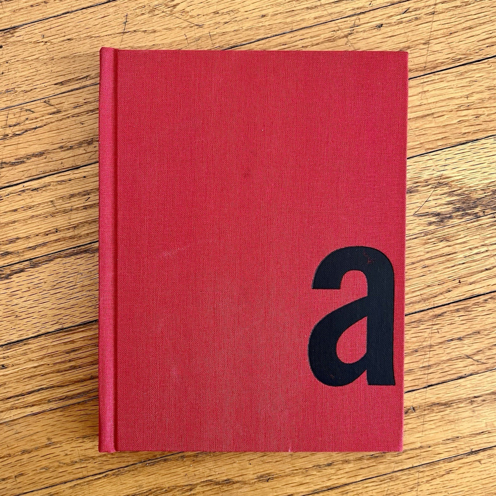 American Types (a) – Peter Wegner 1997 Signed Numbered Art Monograph Typography