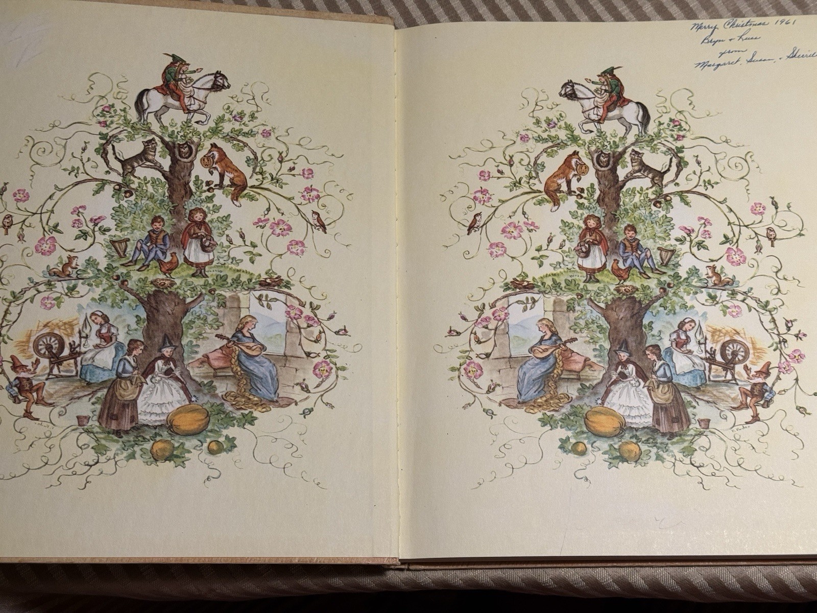 The Tasha Tudor Book of Fairy Tales 1961 First Edition, Platt & Munk, HC *Mint*