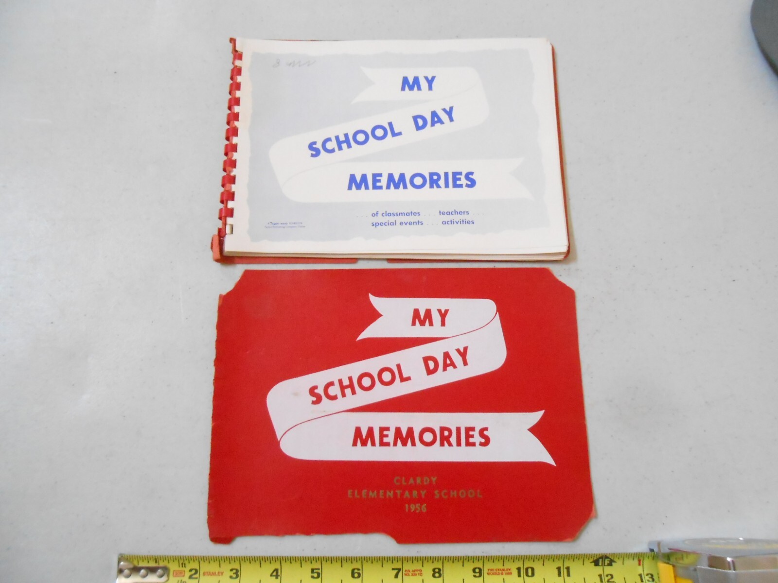RARE 1956 CLARDY ELEM EL PASO TEXAS A MEMORY BOOK OF MY SCHOOL DAYS MEMORIES