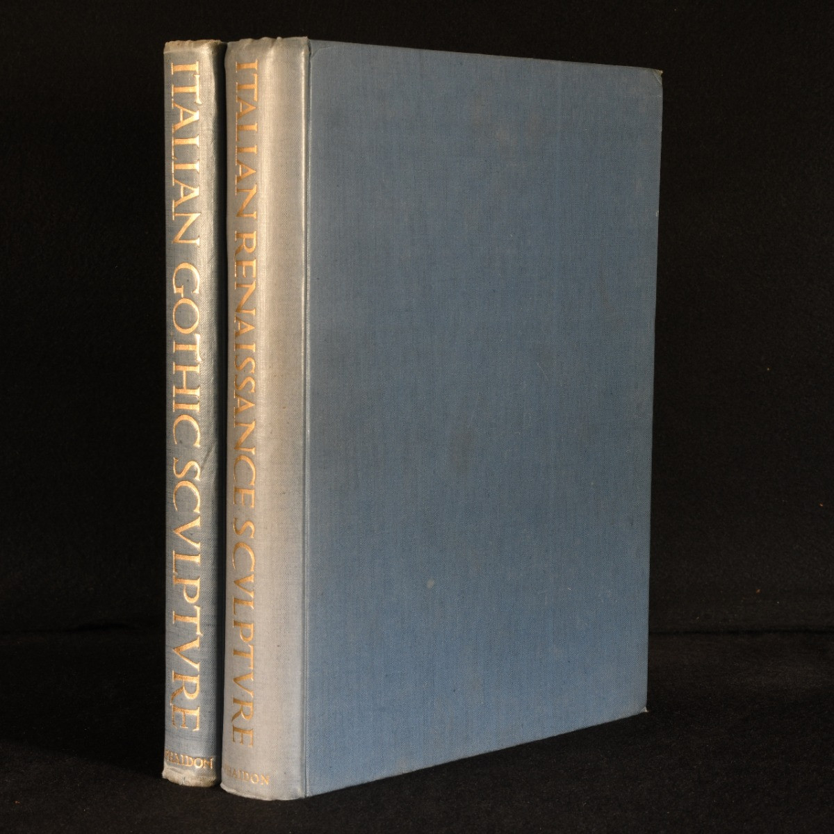 1955-1958 2vol Italian Gothic Sculpture & Italian Renaissance Sculpture by Jo…