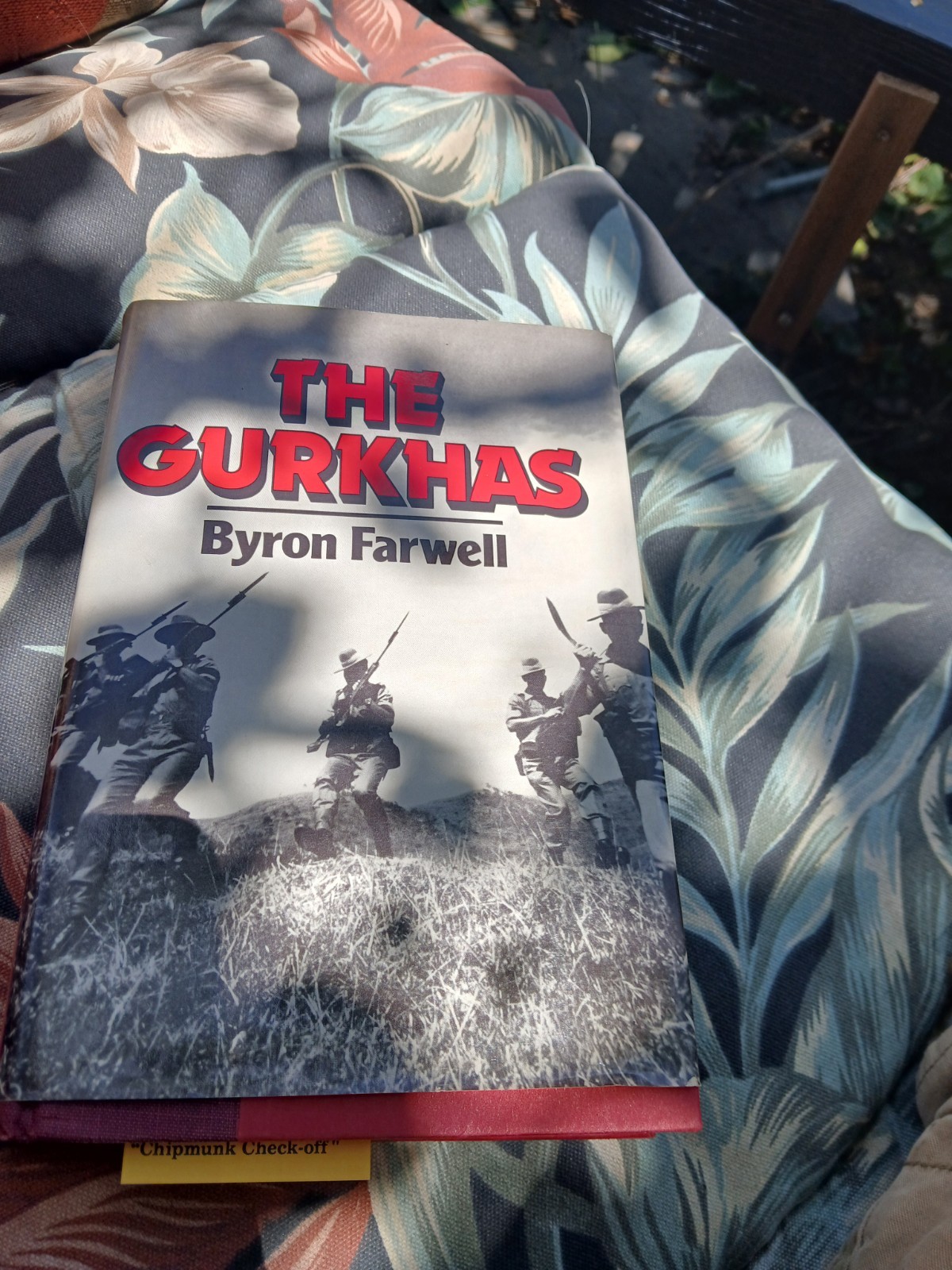 1984 THE GURKHAS Hardback Byron Farwell 1st Ed HCDJ Military Foreign Militaries