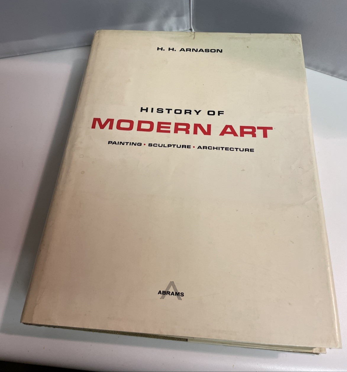 History Of Modern Art, H.H. Arnason, Harry N Abrams, Hardcover dj first edition