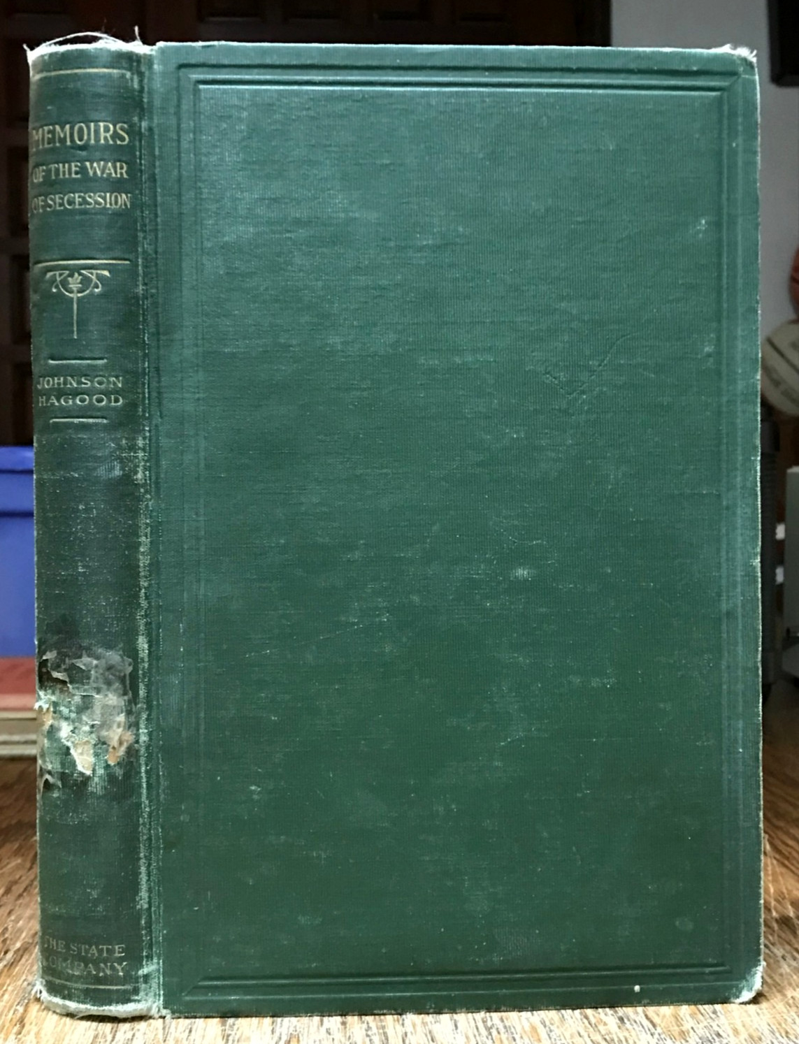 1910 Memoirs Of The War Of Secession, Johnson Hagood C.S.A. 1st S.C. Vols. Rare