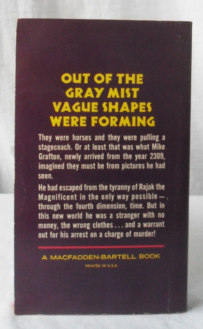Time Echo by Robert Lionel. 1970 Macfadden – Bartell Vintage Paperback.