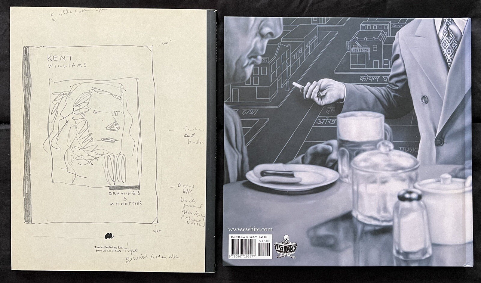 KENT WILLIAMS Drawings & Monotypes + ERIC SMITH It Feeds Itself Juxtapoz LOT