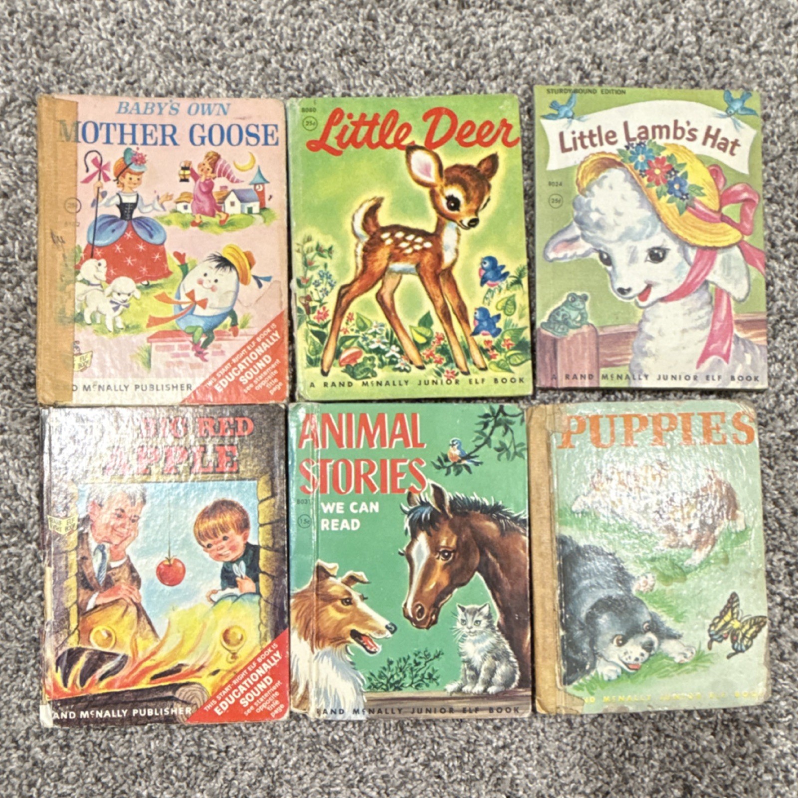 Rand McNally Illustrated Hardcover Children’s Lot Fairy Tales & Animals English